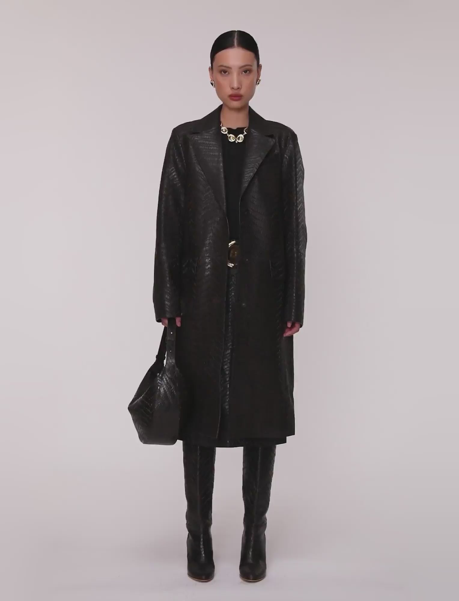 brown-matlock-embossed-woven-leather-coat-JOSEPH