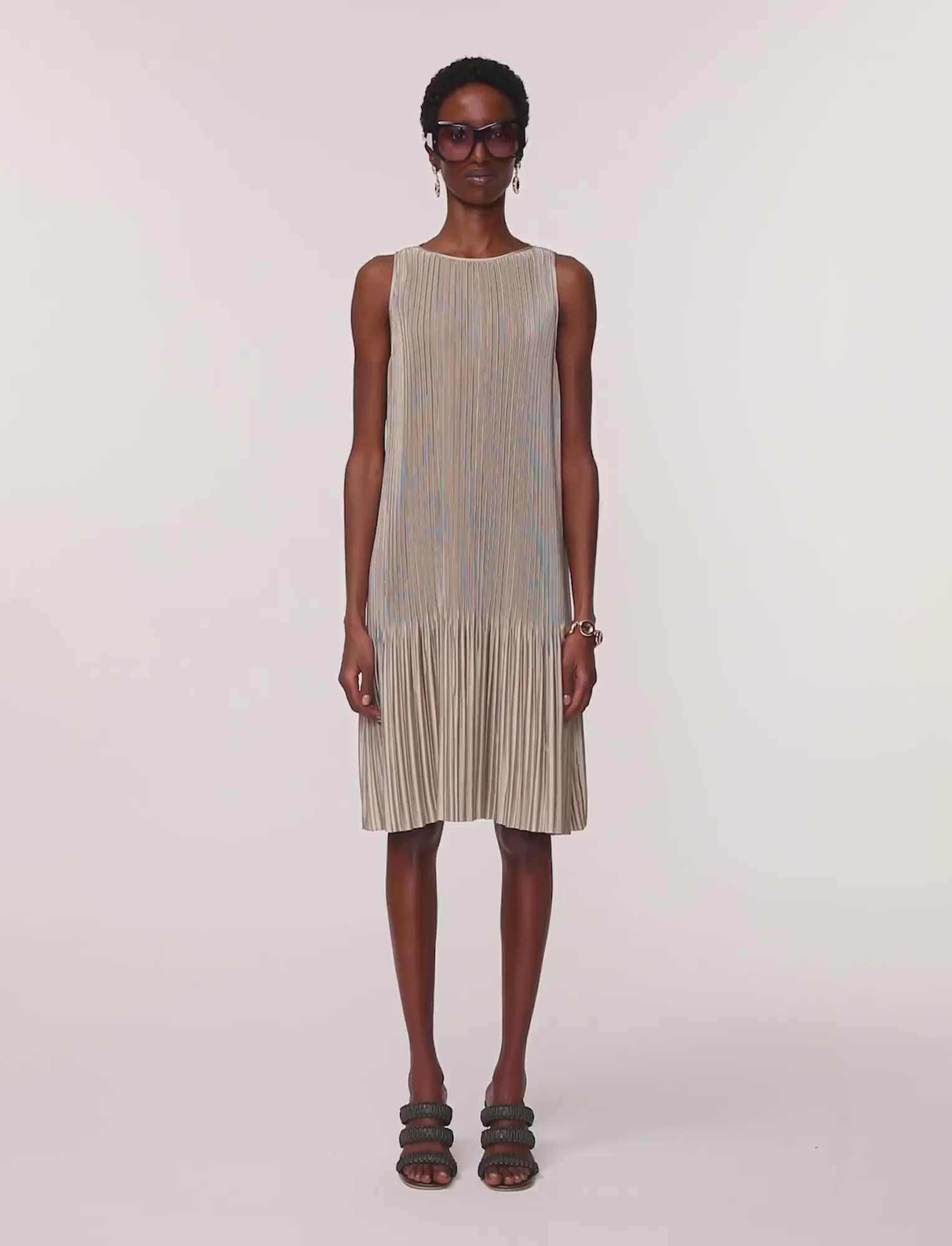 beige-robe-rida-en-satin-plisse-JOSEPH