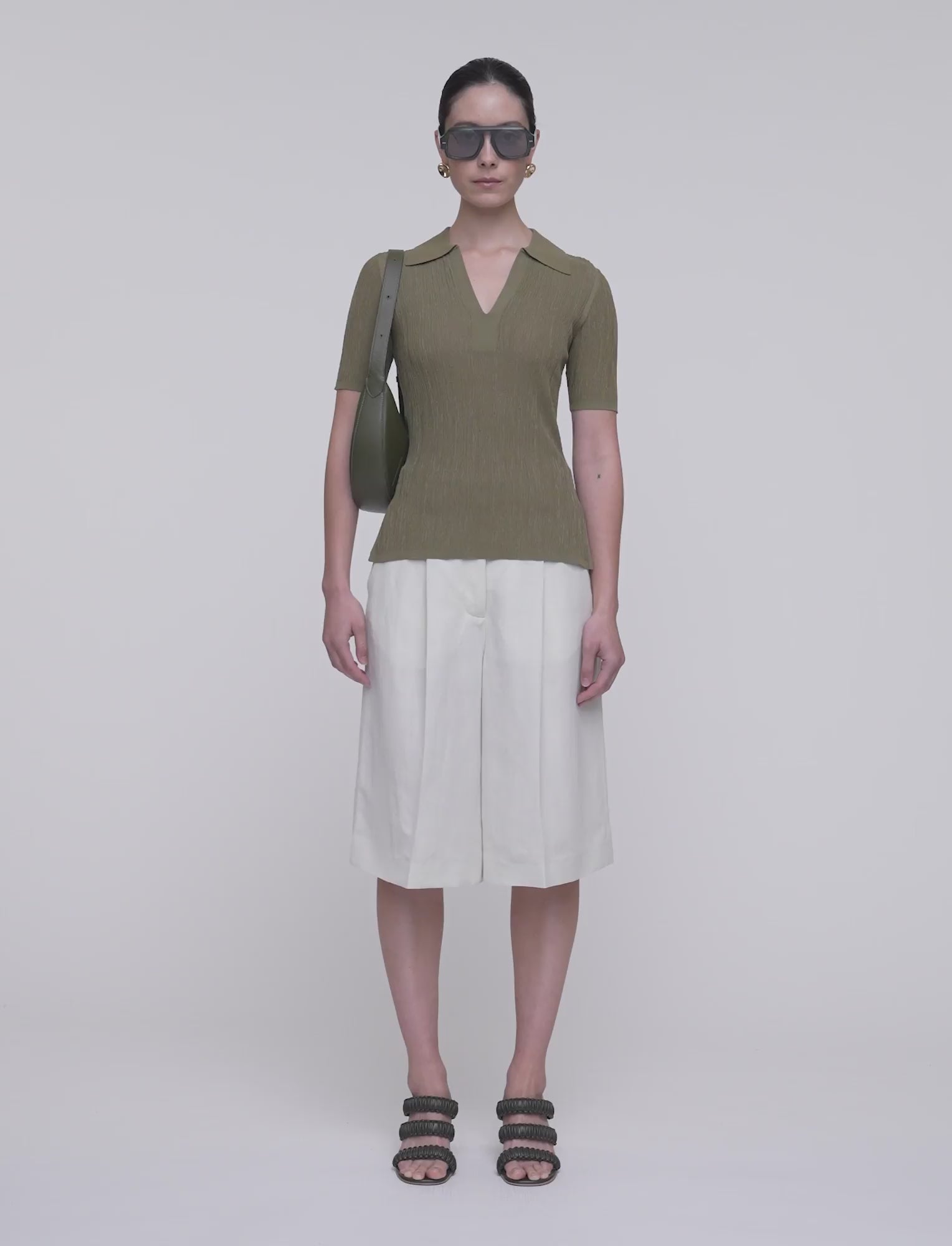 vert-polo-aliane-en-viscose-froissee-JOSEPH