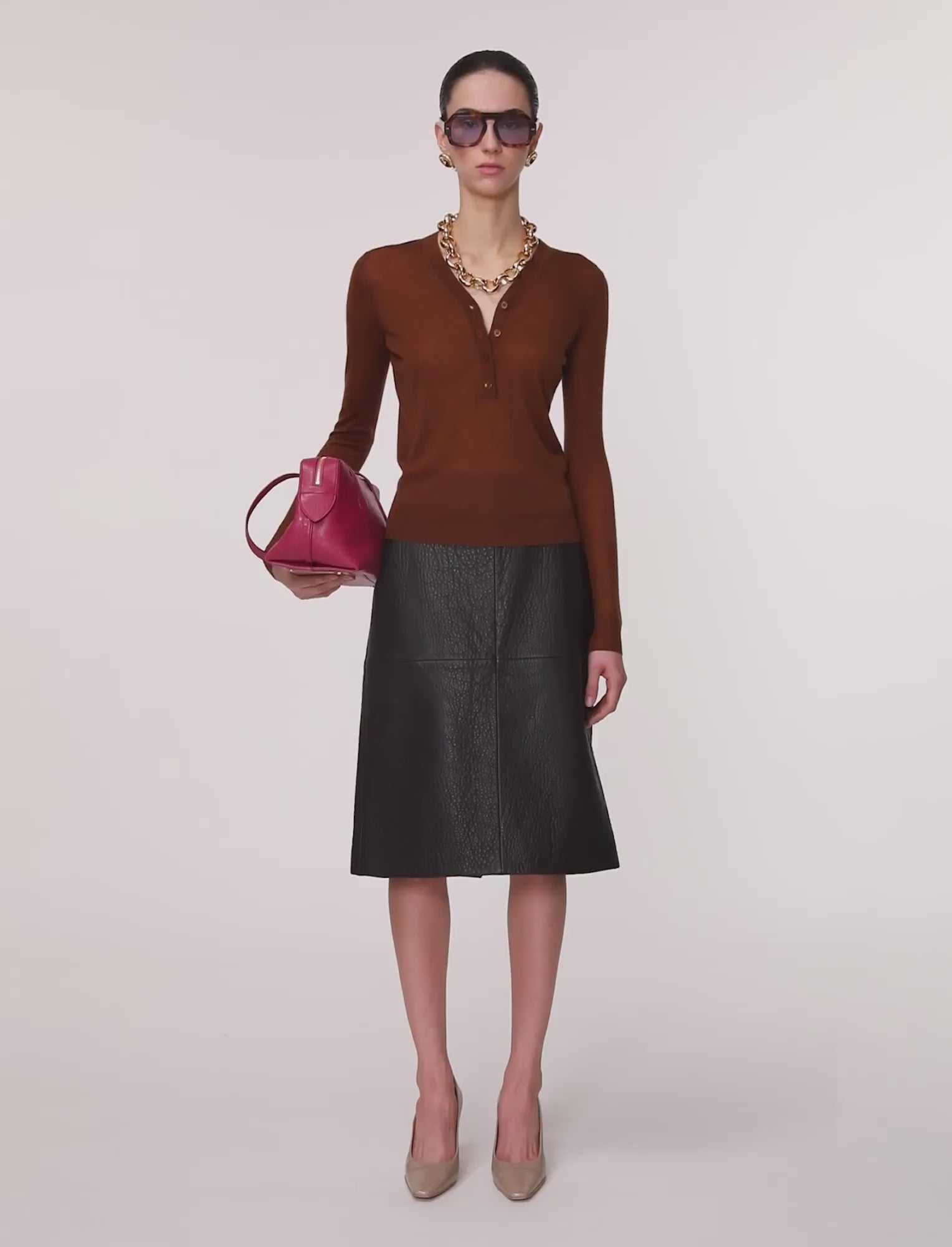 marron-pull-henley-gillies-en-cashair-JOSEPH