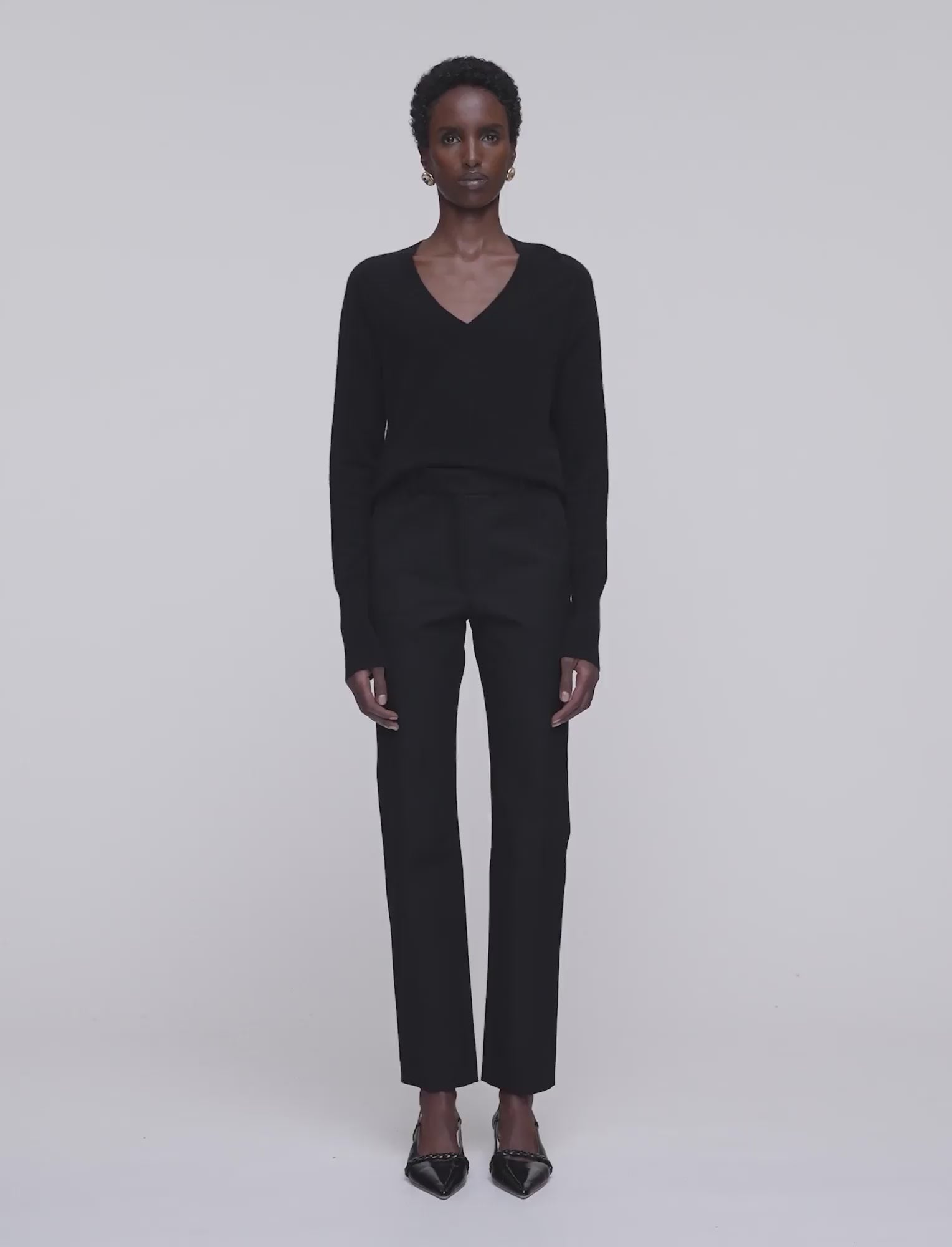 black-coleman-long-gabardine-stretch-trousers-JOSEPH