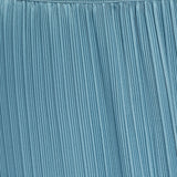 Blue Rabat Pleated Satin Skirt - Joseph