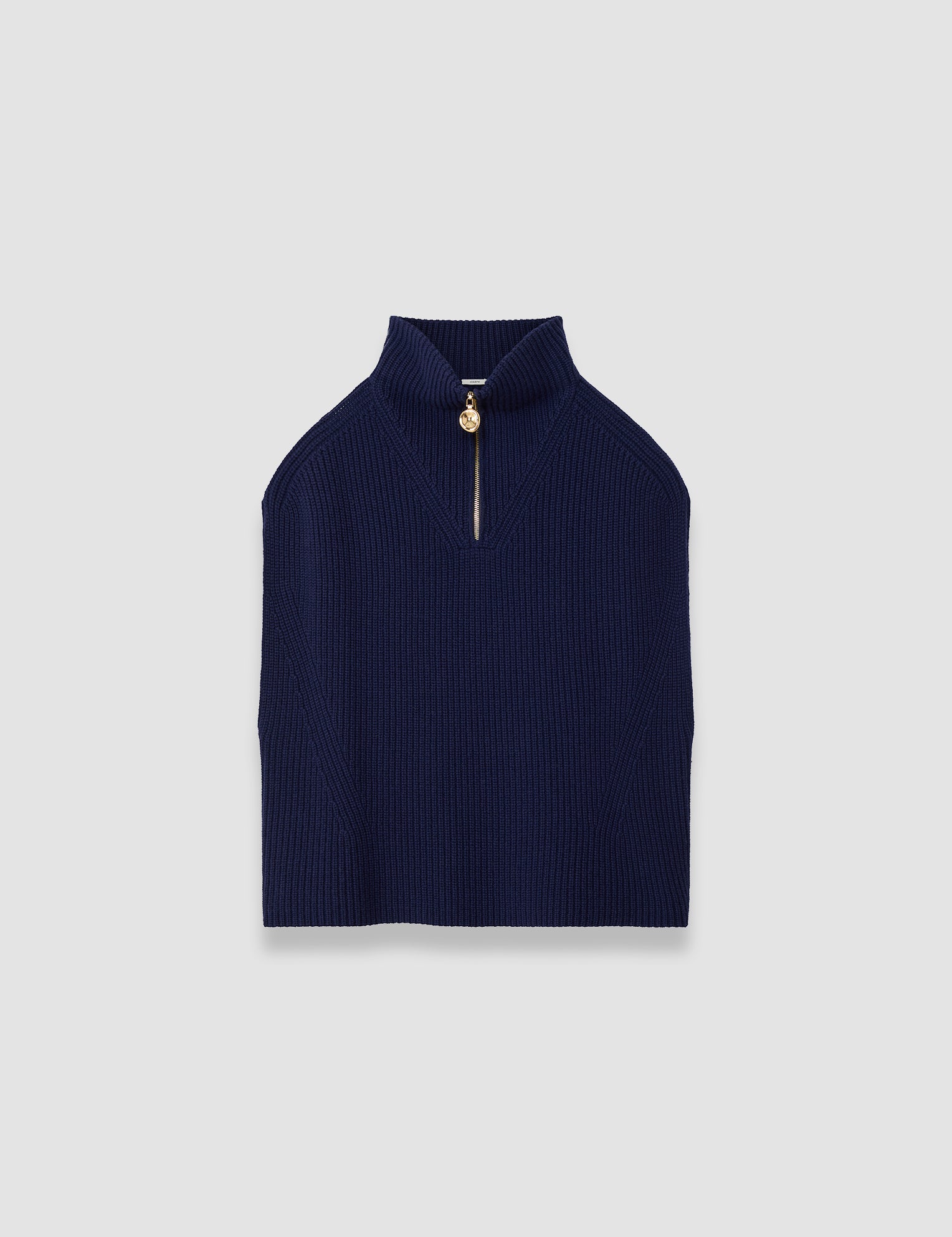 Blue Raffet Fisherman Rib Knitwear - Joseph