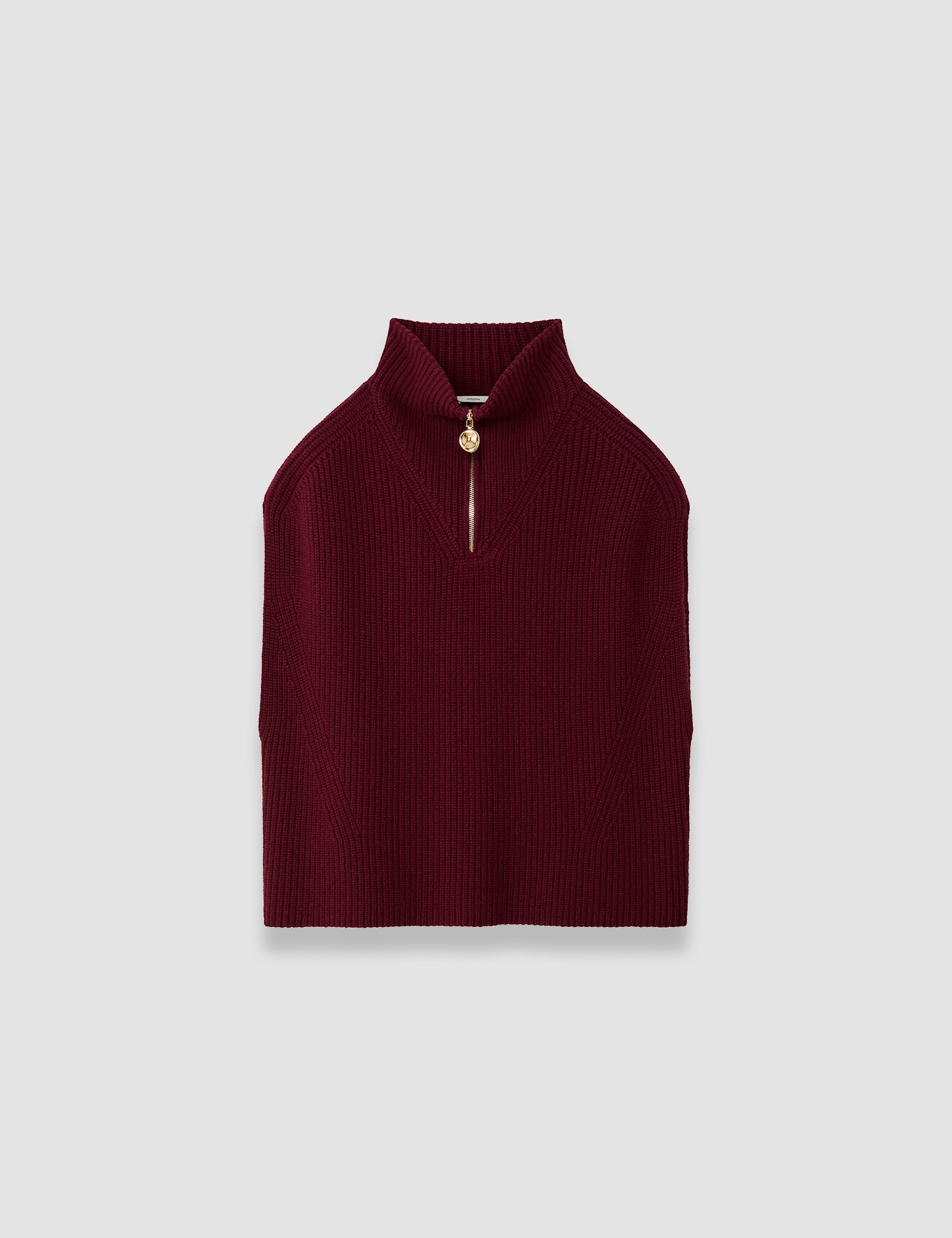 Purple Raffet Fisherman Rib Knitwear - Joseph