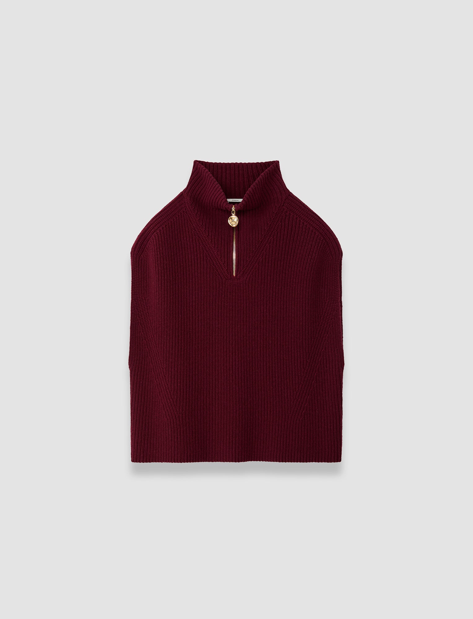purple-raffet-fisherman-rib-knit-vest-JOSEPH