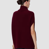 Purple Raffet Fisherman Rib Knit Vest - Joseph