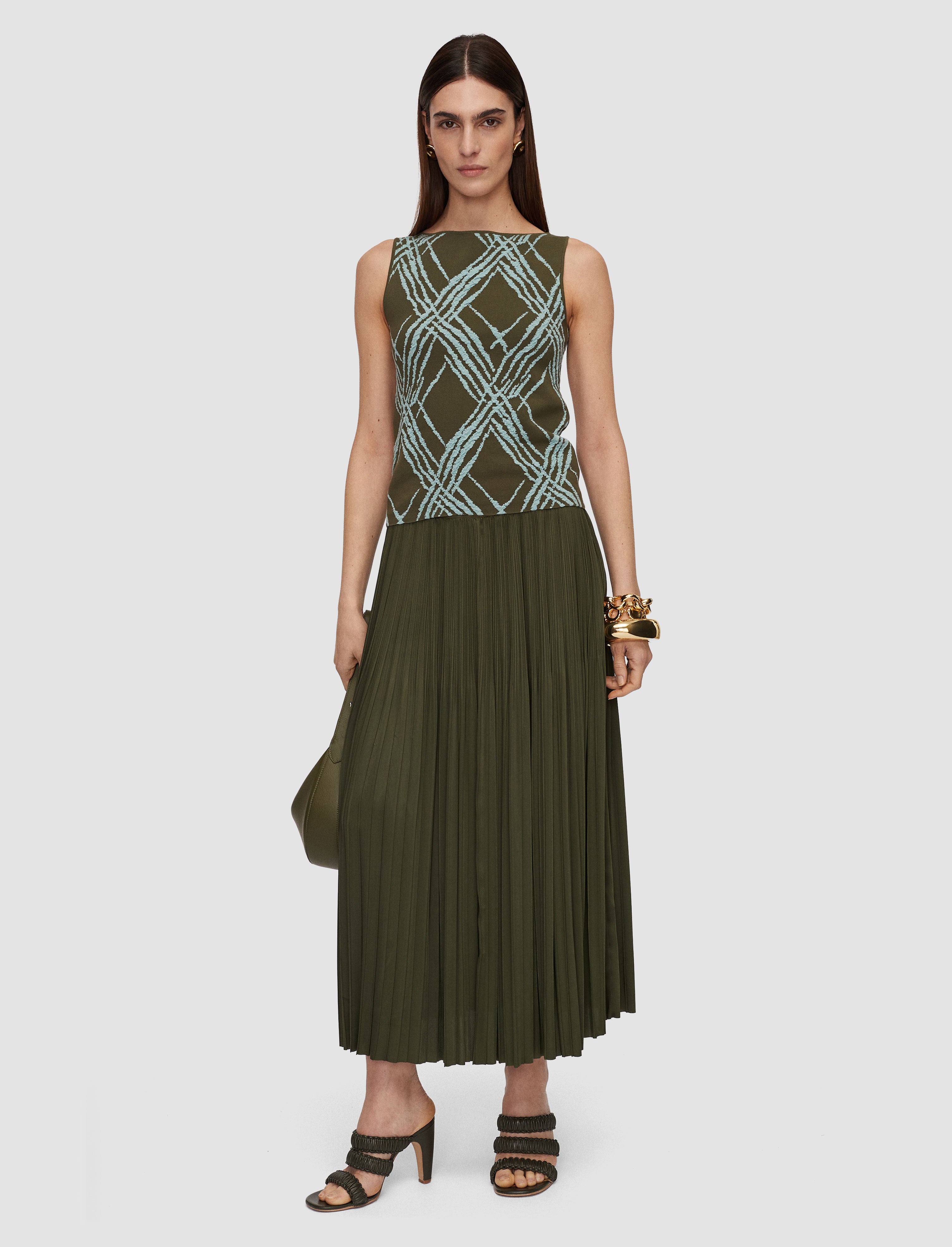 multicolour-aouda-check-cotton-silk-knit-top-JOSEPH