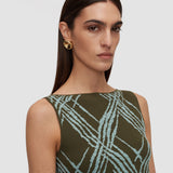 Multicolour Rahma Check Cotton Silk Knit Vest - Joseph