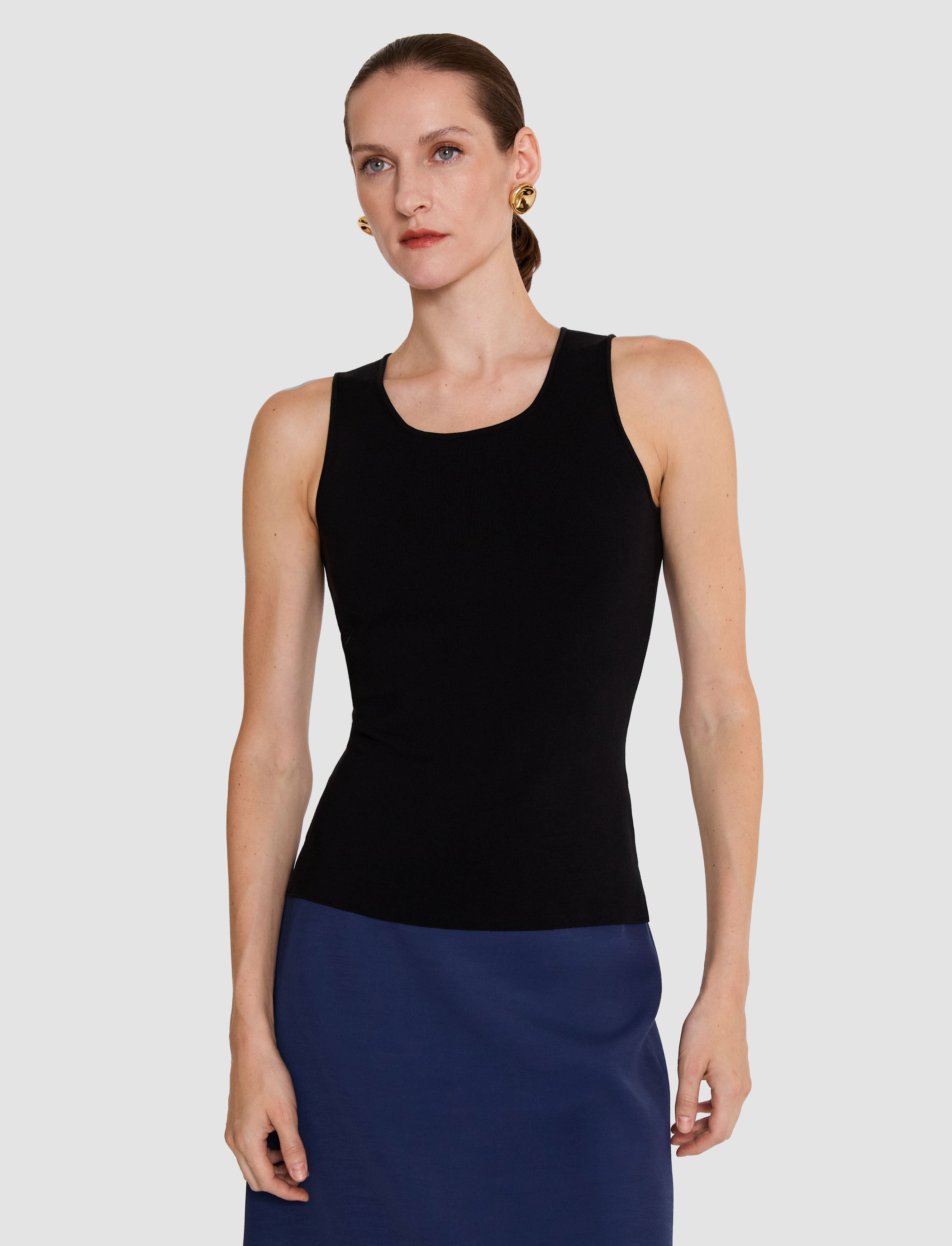 black-rana-silk-stretch-tank-top-JOSEPH