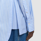 Blue Ranya Cotton Stripe Shirt - Joseph
