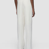 White Rayen Viscose Tailoring Trousers - Joseph