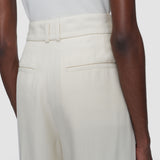 White Rayen Viscose Tailoring Trousers - Joseph
