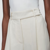 White Rayen Viscose Tailoring Trousers - Joseph