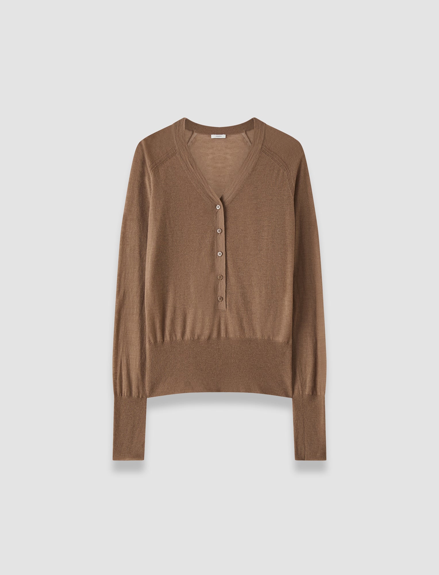 brown-reem-cashair-henley-top-JOSEPH