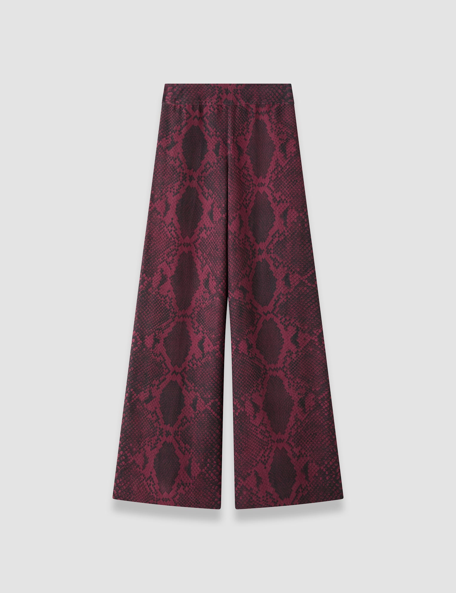 Purple Rita Naia Twill Snake Trousers - Joseph