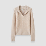 Pull Robby en laine mérinos moulinée 