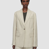 Beige Rochd Light Linen Blend Jacket - Joseph