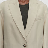 Beige Rochd Light Linen Blend Jacket - Joseph