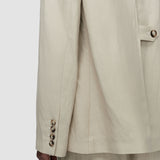 Beige Rochd Light Linen Blend Jacket - Joseph