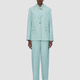 Blue Rochd Light Linen Blend Jacket - Joseph