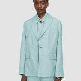 Blue Rochd Light Linen Blend Jacket - Joseph