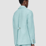 Blue Rochd Light Linen Blend Jacket - Joseph