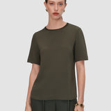 Blouse Rubin en crêpe de soie 