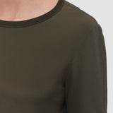 Blouse Rubin en crêpe de soie 