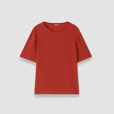 Rubin Crepe de Soie Silk Blouse