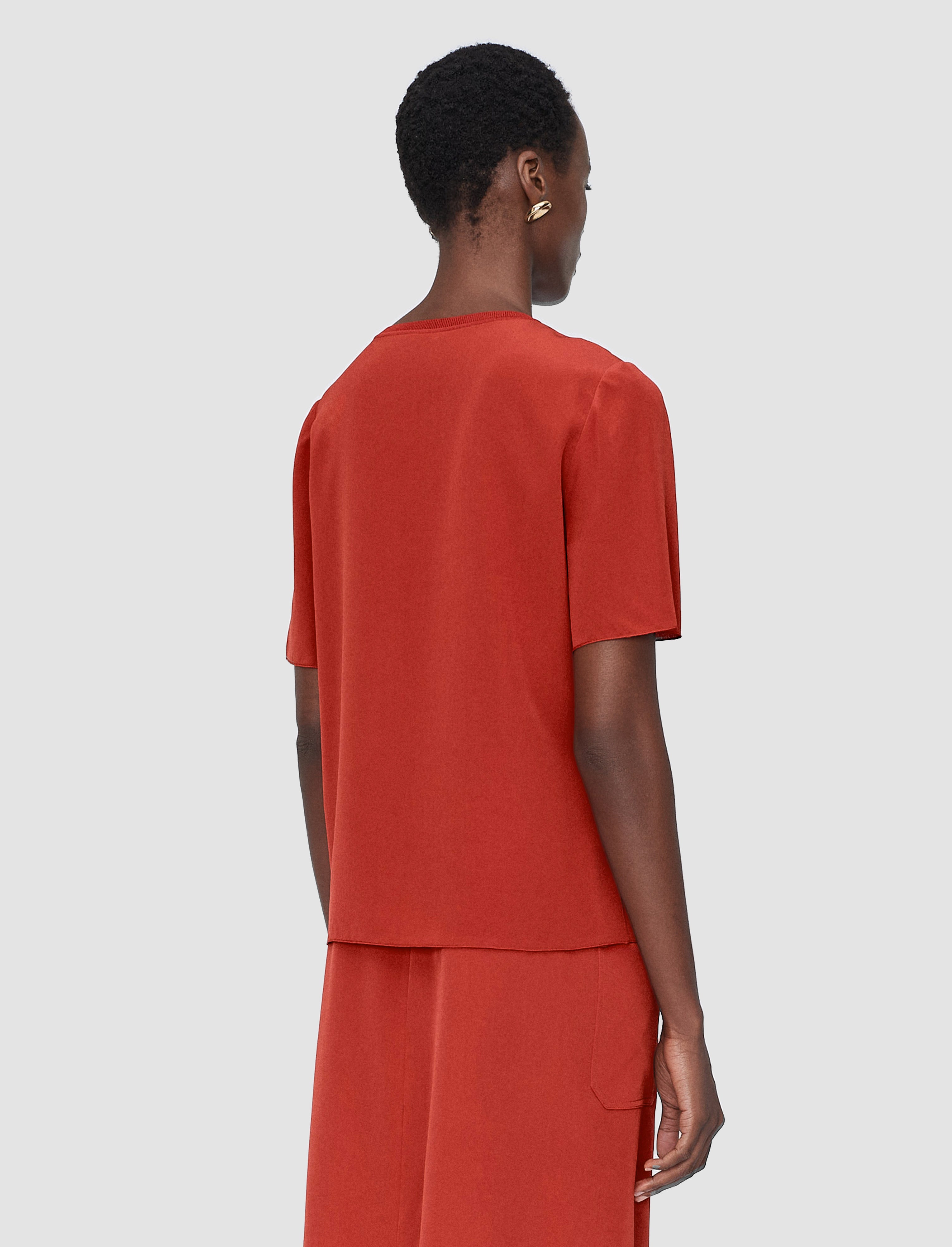 red-rubin-crepe-de-soie-silk-blouse-JOSEPH