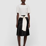 White Rubin Crepe de Soie Silk Blouse - Joseph