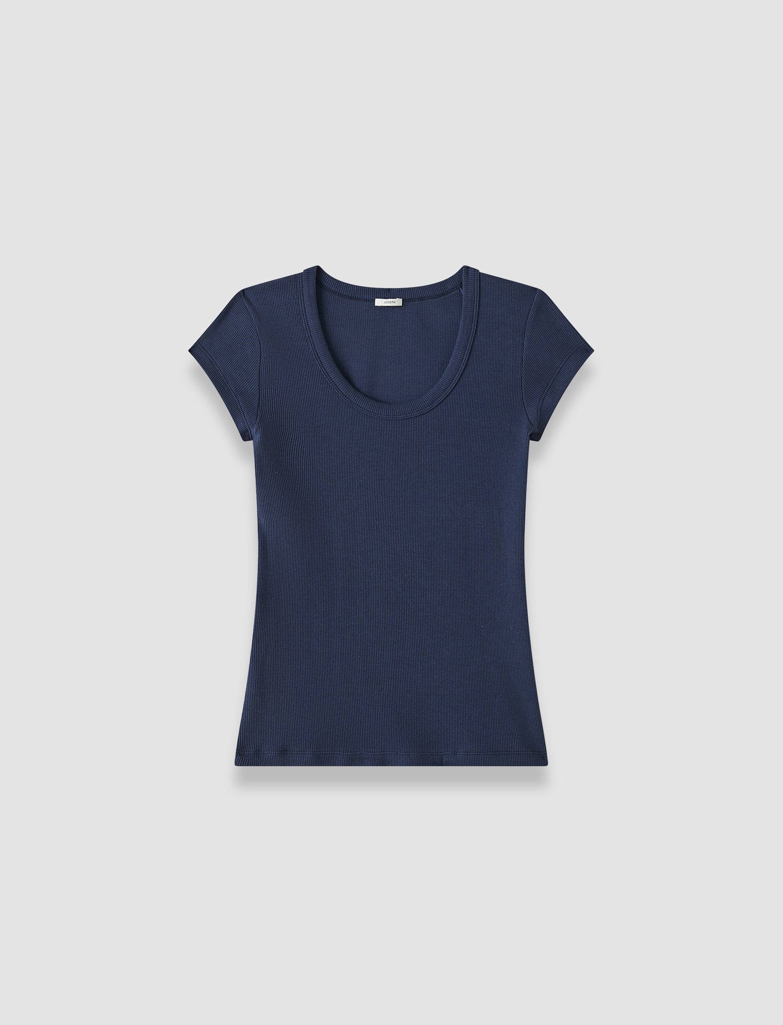 blue-saba-cotton-rib-top-JOSEPH
