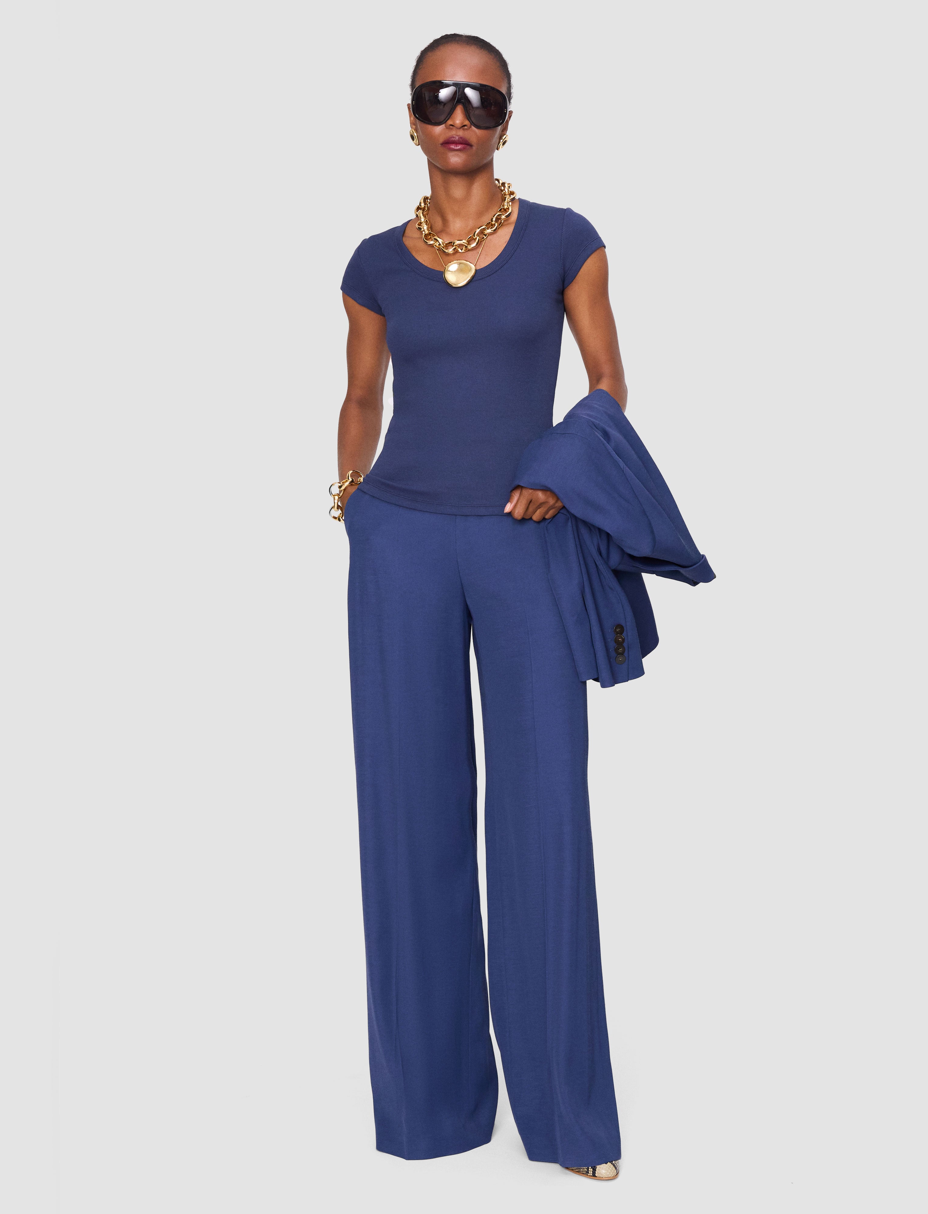 blue-saba-cotton-rib-top-JOSEPH