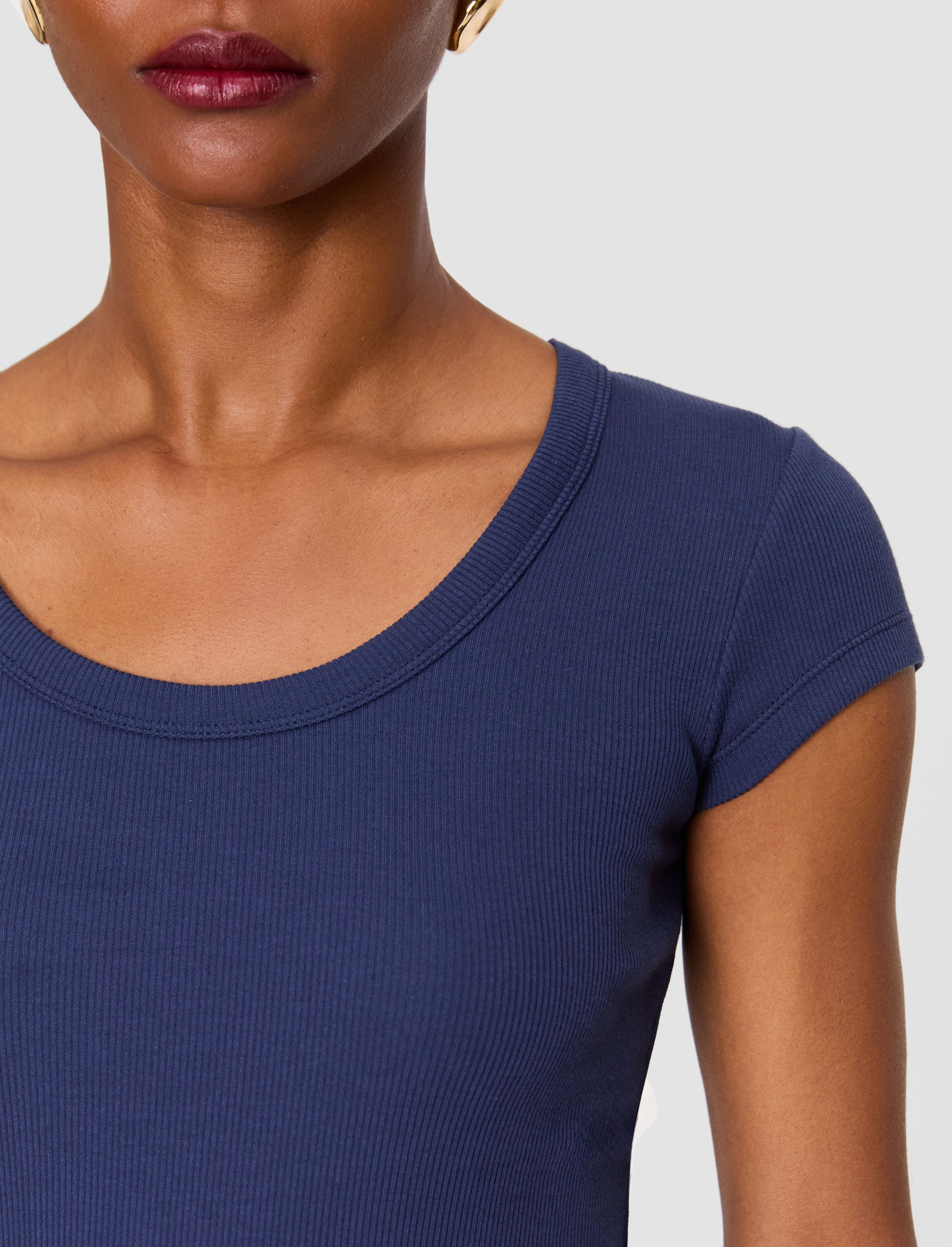 blue-saba-cotton-rib-top-JOSEPH