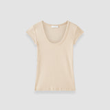 Saba Cotton Rib Top