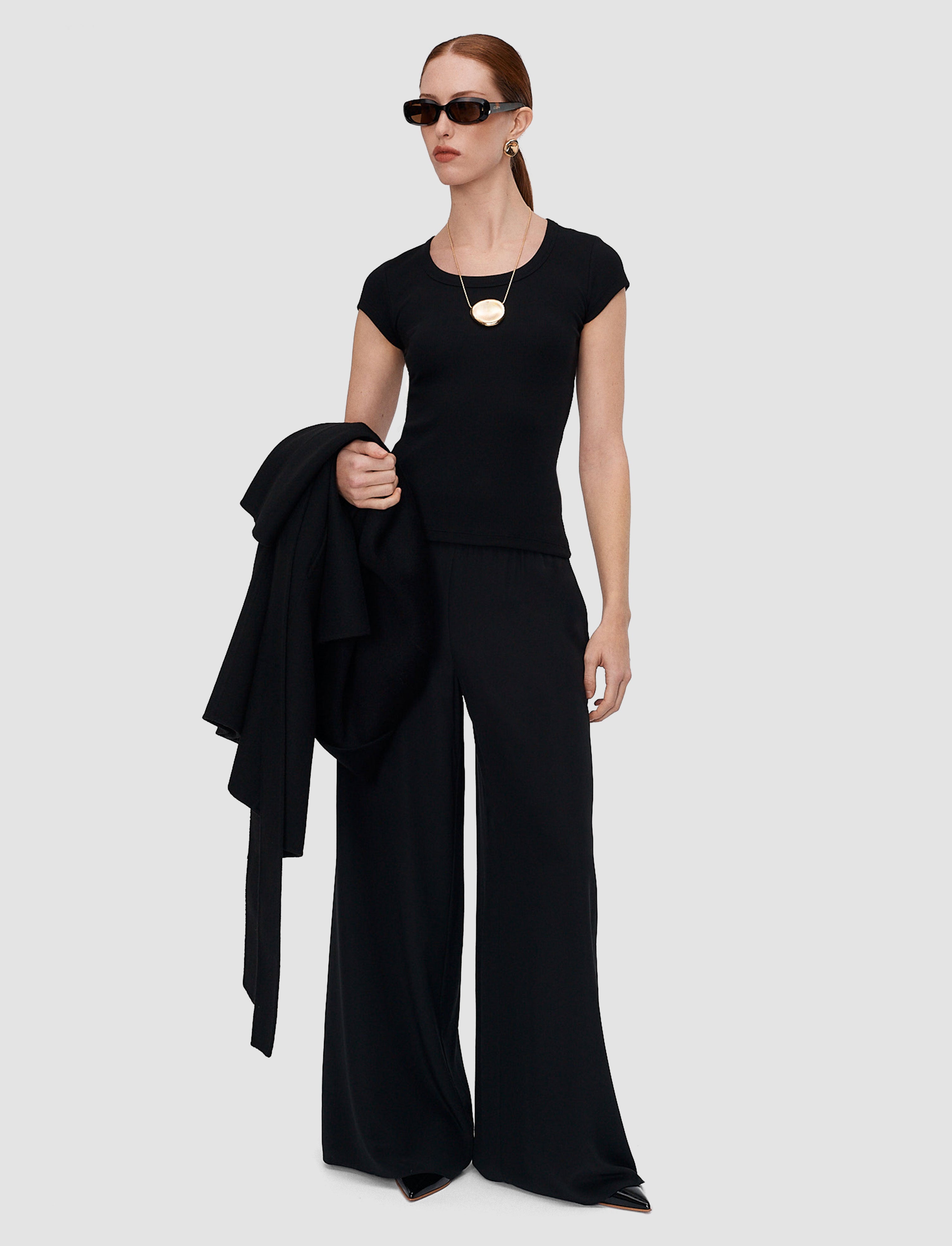 black-saba-cotton-rib-top-JOSEPH