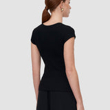 Saba Cotton Rib Top
