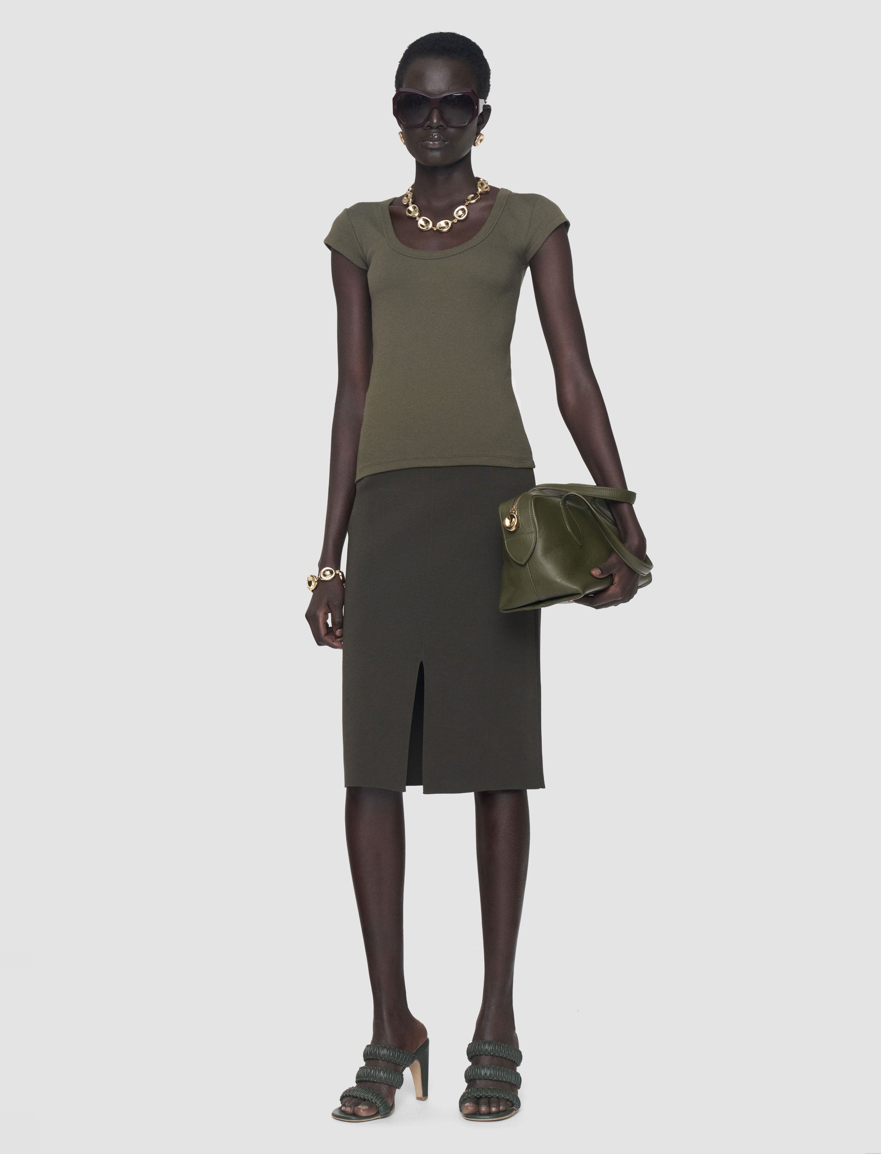 green-saba-cotton-rib-top-JOSEPH