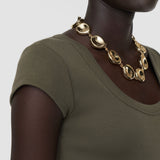 Saba Cotton Rib Top