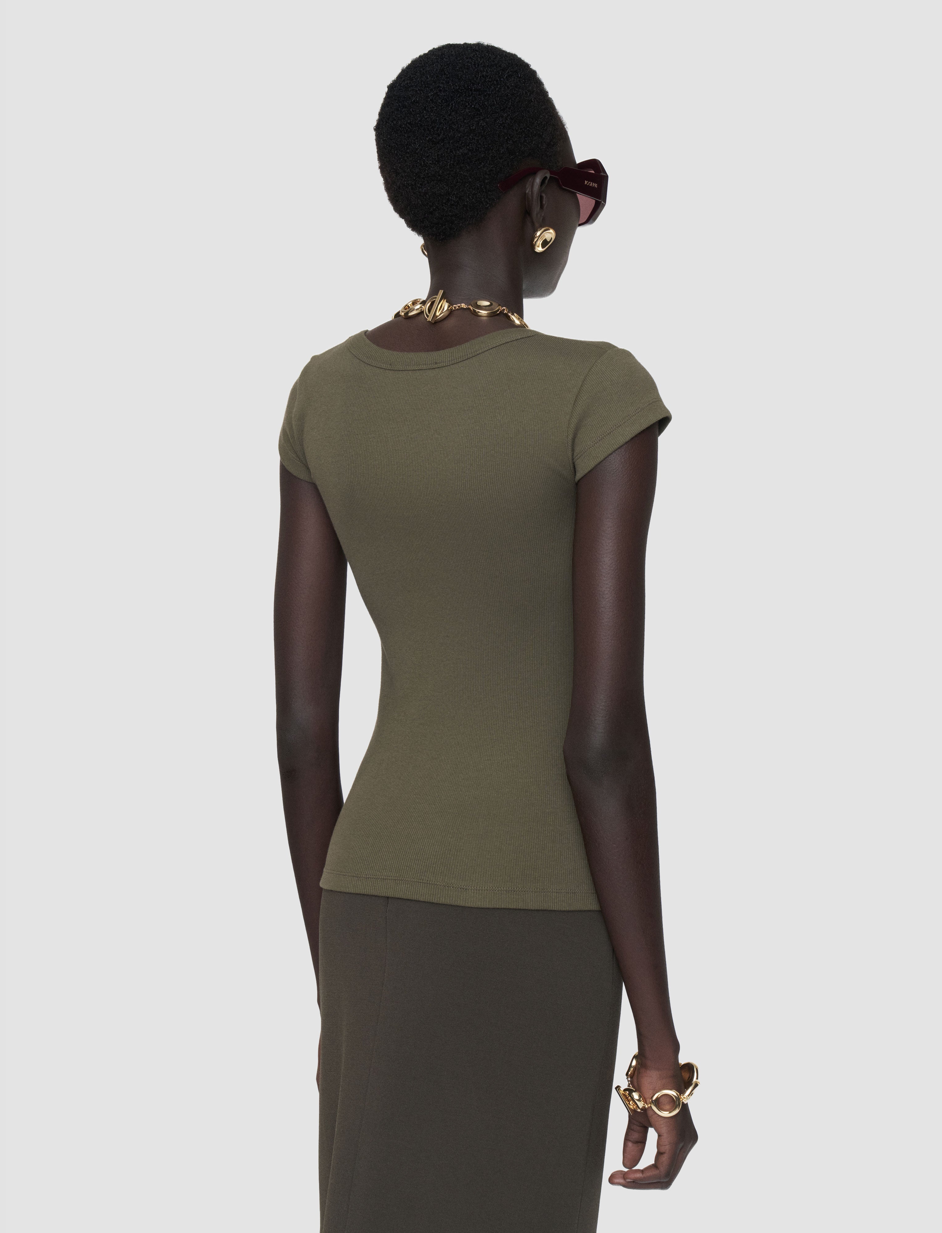 green-saba-cotton-rib-top-JOSEPH