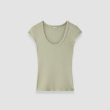 Saba Cotton Rib Top