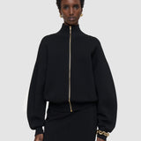 Black Sable Compact Milano Knit Jacket - Joseph