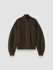 Green Sable Compact Milano Knit Jacket - Joseph