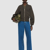 Green Sable Compact Milano Knit Jacket - Joseph