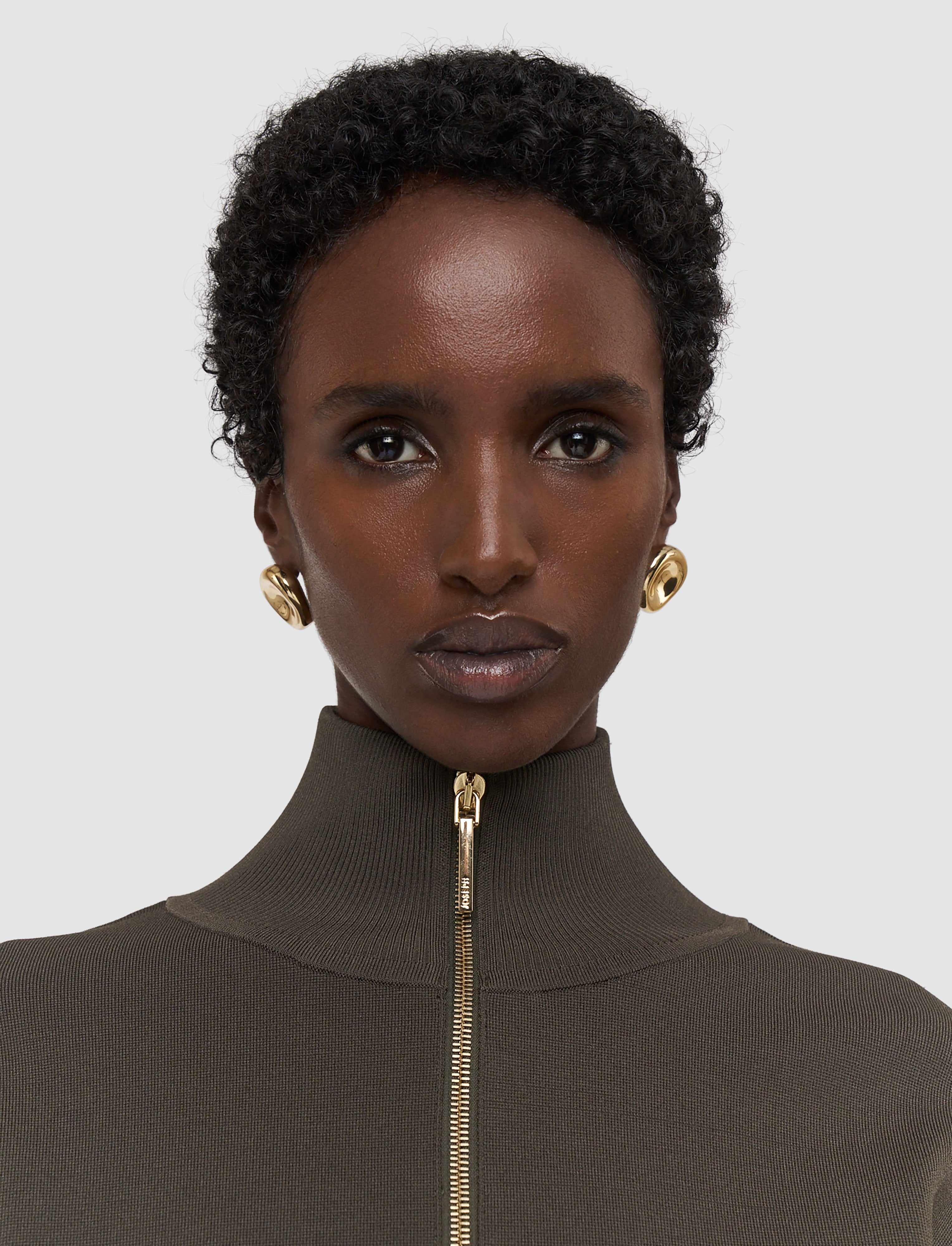 green-sable-milano-knit-bomber-jacket-JOSEPH