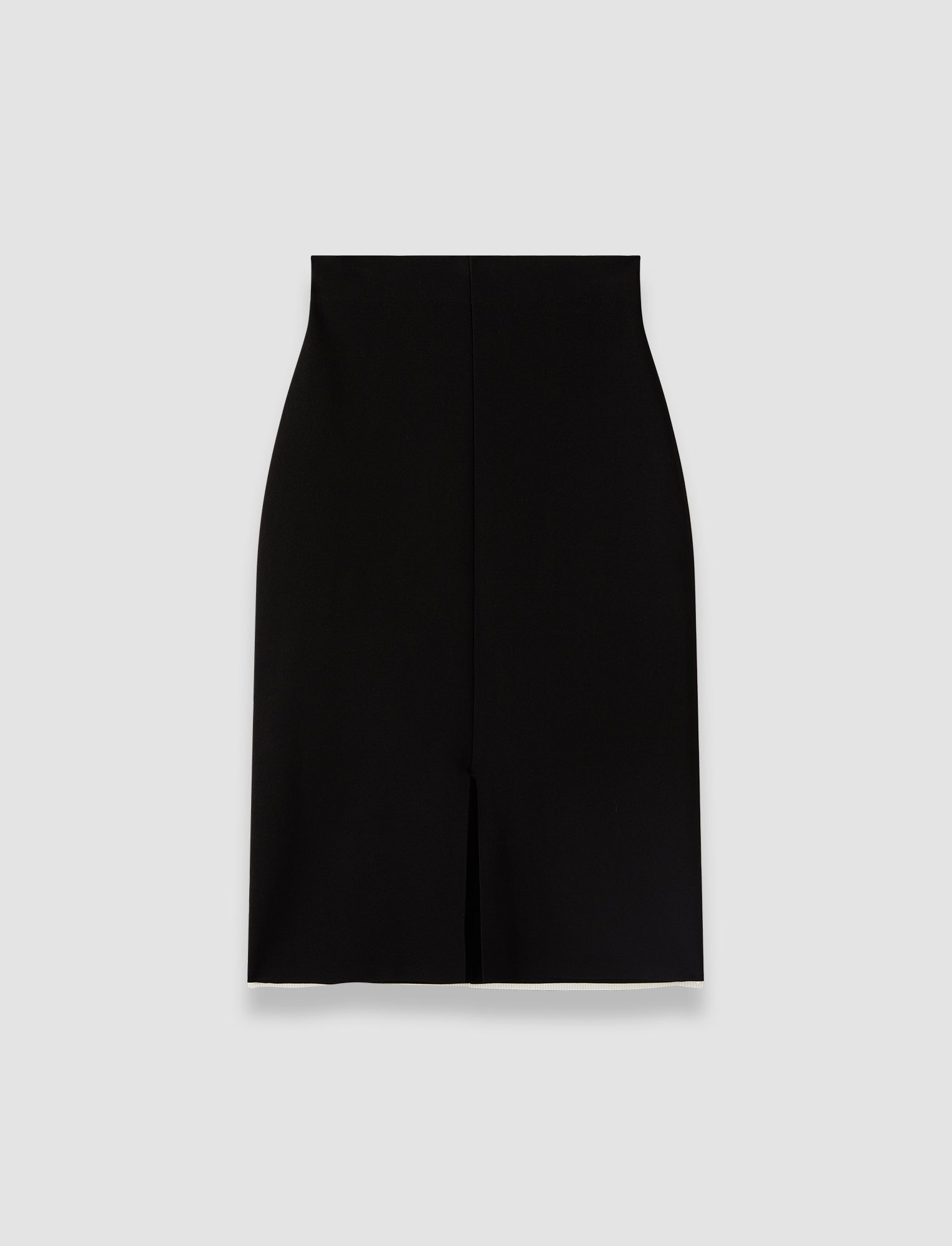 black-safir-compact-milano-knit-skirt-JOSEPH
