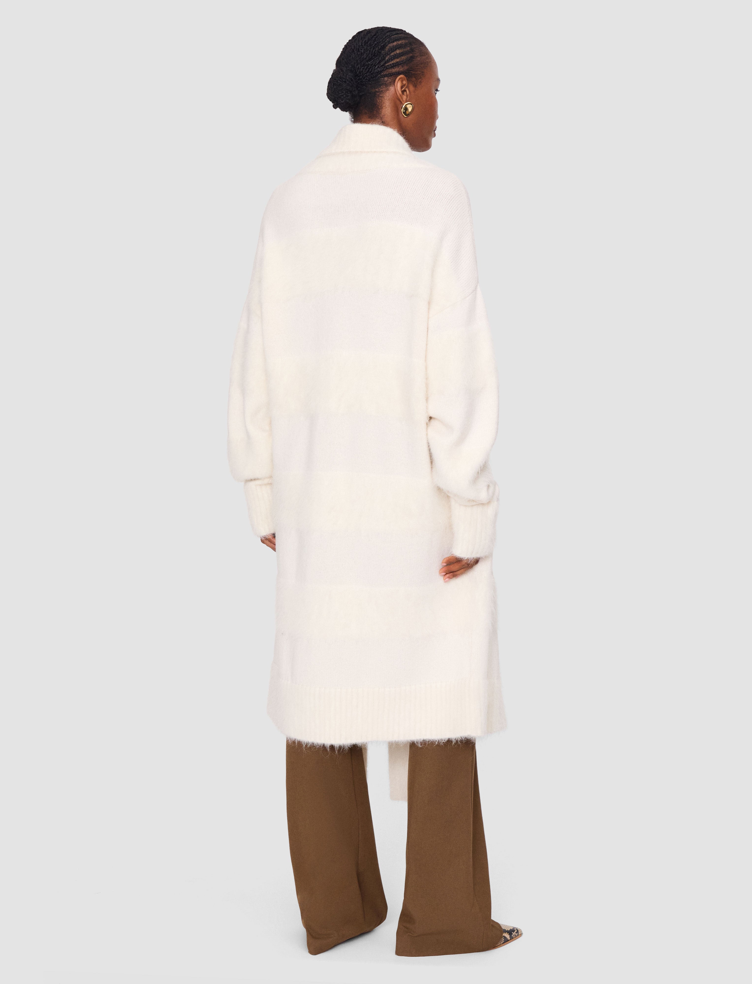 blanc-cardigan-sammy-en-brosse-raye-JOSEPH