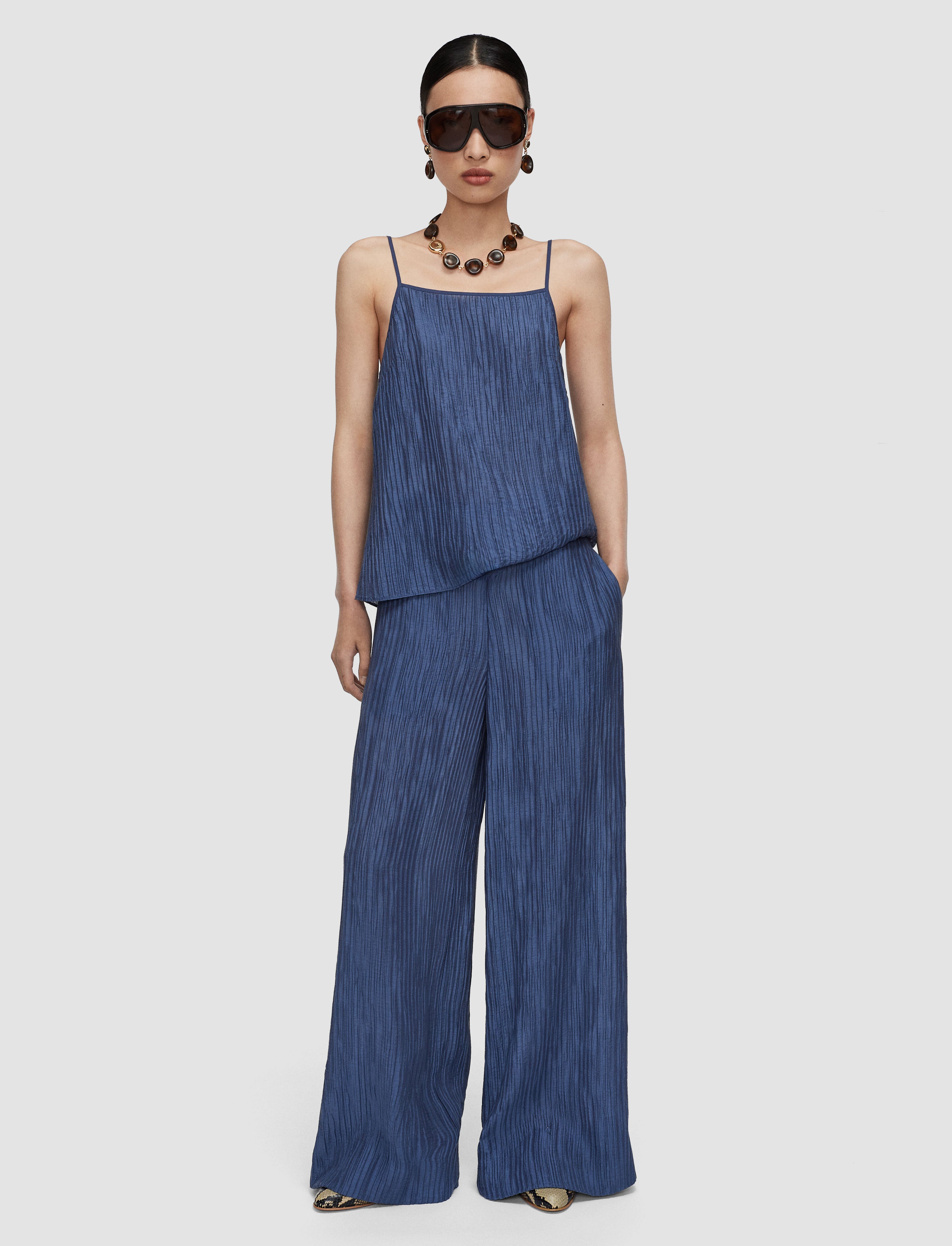 blue-selene-fluid-crinkle-trousers-JOSEPH