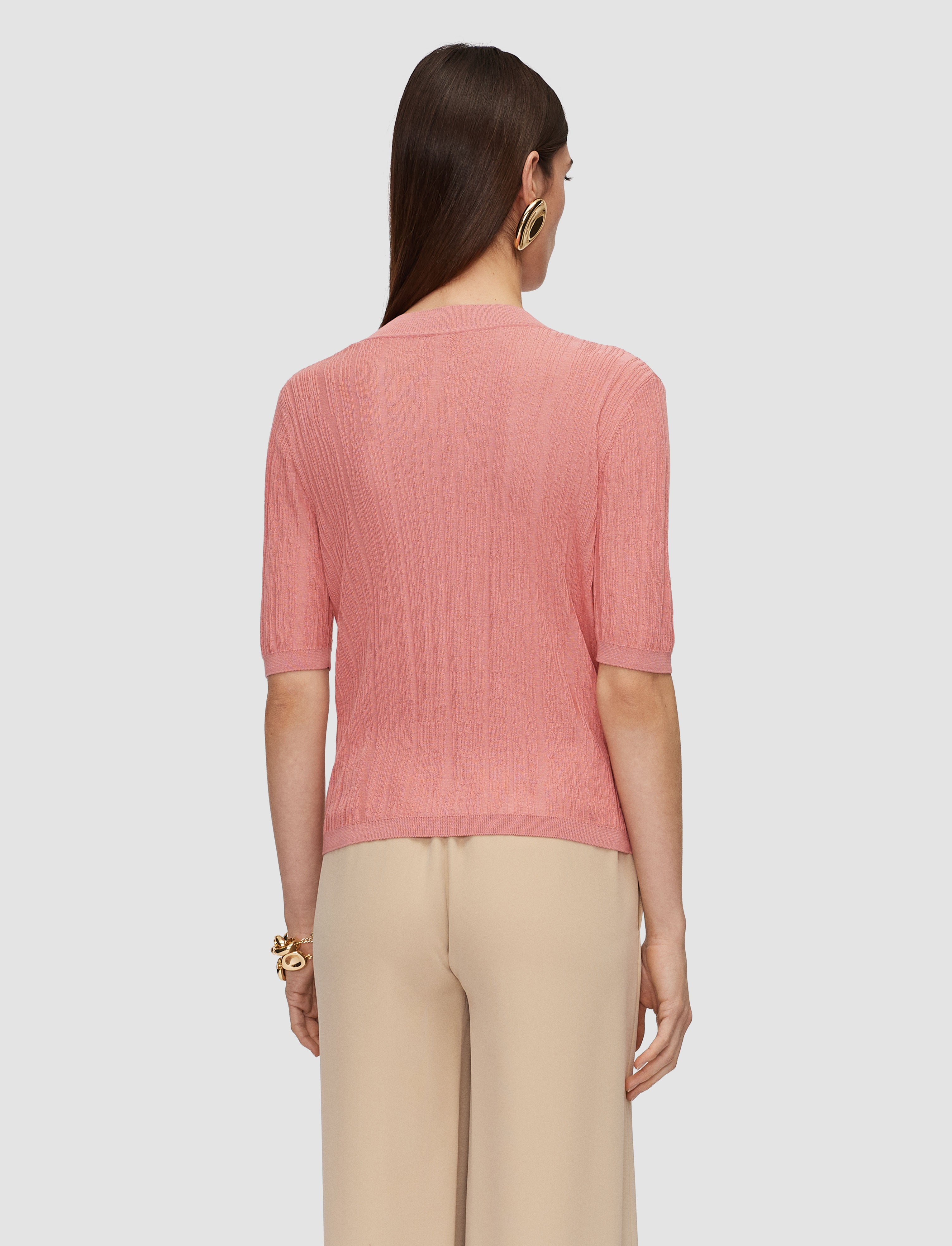 pink-sens-silk-cotton-rib-short-sleeve-cardigan-JOSEPH