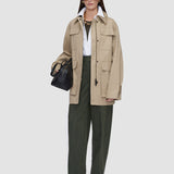 Beige Shama Cotton Utility Jacket - Joseph